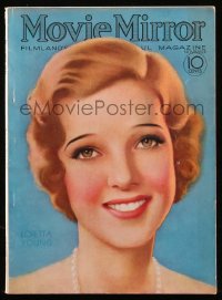 8m0563 MOVIE MIRROR vol 1 no 1 magazine Nov 1931 Loretta Young by John Rolston Clarke, first issue!