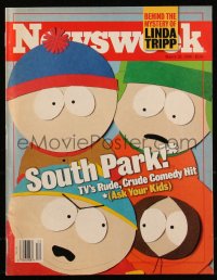 8m0574 NEWSWEEK magazine March 23, 1998 South Park is TV's Rude, Crude Comedy Hit, ask your kids!