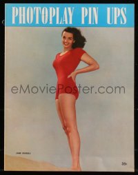 8m0587 PHOTOPLAY PINUPS magazine 1952 full-page full-color portraits including Marilyn Monroe!