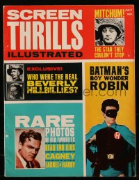 8m0729 SCREEN THRILLS ILLUSTRATED magazine July 1963 James Cagney, Beverly Hillbillies, Batman!