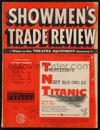 8m0011 SHOWMEN'S TRADE REVIEW exhibitor magazine April 4, 1953 It Came From Outer Space in 3-D!