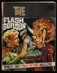 8m0637 SPACEMEN magazine July 1962 Flash Gordon cover art by Basil Gogos, collector's edition!