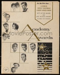 8m1177 ACADEMY AWARDS PORTFOLIO art portfolio 1962 Volpe art of all Best Actor & Actress winners!