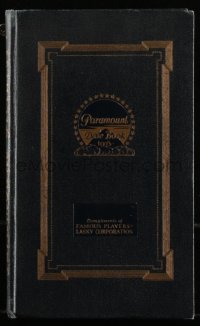 8m0002 PARAMOUNT DATE BOOK 1923 exhibitor's date book 1923 Gloria Swanson, Cecil B. DeMille & much more!