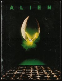8m0327 ALIEN souvenir program book 1979 Ridley Scott outer space sci-fi monster classic!