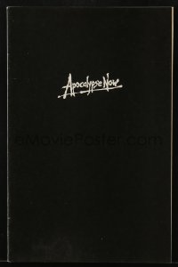 8m0329 APOCALYPSE NOW souvenir program book 1979 Francis Ford Coppola Vietnam War classic!