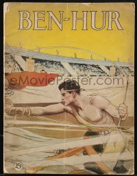 8m0334 BEN-HUR souvenir program book 1925 great images of Ramon Novarro & Betty Bronson + cool art!