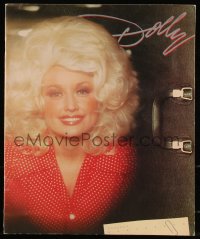 8m0356 DOLLY PARTON souvenir program book 1978 concert portfolio from one of her live tours!
