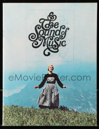 8m0411 SOUND OF MUSIC 36pg souvenir program book 1965 Julie Andrews, Robert Wise musical classic!