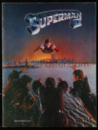 8m0422 SUPERMAN II souvenir program book 1981 Christopher Reeve, Terence Stamp, Gene Hackman!