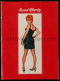 8m0423 SWEET CHARITY souvenir program book 1969 Bob Fosse musical starring Shirley MacLaine!