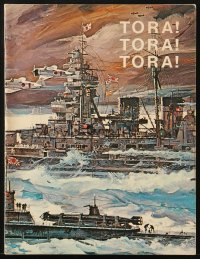 8m0433 TORA TORA TORA souvenir program book 1970 Bob McCall art of the attack on Pearl Harbor!