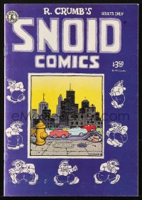 8m0105 ROBERT CRUMB underground comix R1998 the only issue of his Snoid Comics!