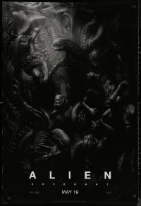 8p0712 ALIEN COVENANT style C teaser DS 1sh 2017 Ridley Scott, Fassbender, incredible sci-fi image!