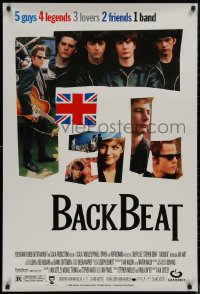 8p0746 BACKBEAT 1sh 1994 Iain Softley directed, Stephen Dorff, The Beatles before they were famous!