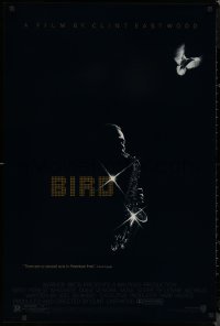 8p0770 BIRD 1sh 1988 directed by Clint Eastwood, biography of jazz legend Charlie Parker!