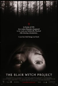 8p0781 BLAIR WITCH PROJECT DS 1sh 1999 Daniel Myrick & Eduardo Sanchez horror cult classic!