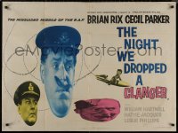 8p0668 NIGHT WE DROPPED A CLANGER British quad 1961 Brian Rix, Cecil Parker, Leslie Phillips!