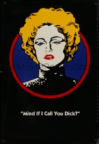 8p0839 DICK TRACY teaser DS 1sh 1990 Disney, great artwork of Madonna as Breathless Mahoney!