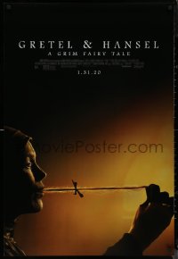 8p0905 GRETEL & HANSEL 2-sided test print 1sh 2020 Brothers Grimm, with Bad Boys for Life on back!