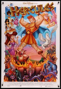 8p0935 HERCULES DS 1sh 1997 Walt Disney Ancient Greece fantasy cartoon!