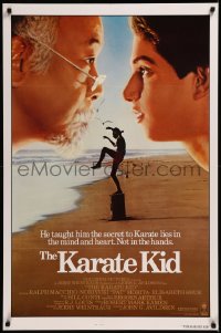 8p0991 KARATE KID int'l 1sh 1984 Pat Morita, Ralph Macchio, teen martial arts classic!