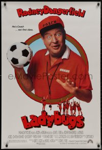 8p0999 LADYBUGS 1sh 1992 great images of Rodney Dangerfield, wacky soccer cover!