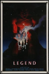 8p1005 LEGEND 1sh 1986 Tom Cruise, Mia Sara, Tim Curry, Ridley Scott, cool fantasy artwork!