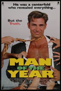 8p1032 MAN OF THE YEAR 24x36 1sh 1995 gay homosexual mockumentary, revealed all but the truth!