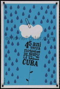8p0153 45 ANIVERSARIO DE LA CINEMATECA DE CUBA 20x30 Cuban special poster 2004 del Rio!