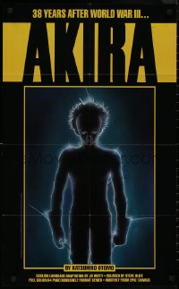 8p0273 AKIRA 21x34 special poster 1988 cool manga artwork by Katsuhiro Otomo, 38 years after WWIII!