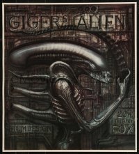 8p0274 ALIEN 20x22 special poster 1990s Ridley Scott sci-fi classic, cool H.R. Giger art of monster!