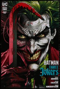 8p0279 BATMAN 24x36 special poster 2020 The Three Jokers, art of the Joker by Fabok & Anderson!
