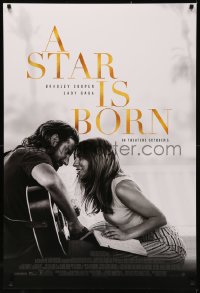 8p1206 STAR IS BORN advance DS 1sh 2018 Bradley Cooper stars and directs, romantic image w/Lady Gaga!