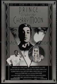 8p1266 UNDER THE CHERRY MOON 1sh 1986 cool art deco style artwork of star/director Prince!