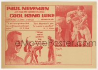 8r0354 COOL HAND LUKE herald 1967 Paul Newman, what we've got here is a failure to communicate!
