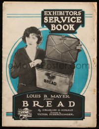 8r0528 BREAD pressbook 1924 great images of Mae Busch with empty bread basket, ultra rare!
