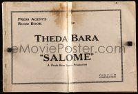 8r0626 SALOME road book 1918 Theda Bara is the seductress who sowed sin in ancient Galilee, rare!