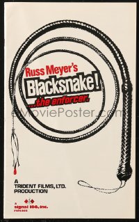 8r0637 SWEET SUZY pressbook 1973 Russ Meyer, sexiest Anouska Hempel, Blacksnake!