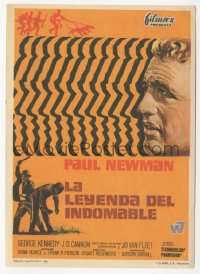 8r0870 COOL HAND LUKE Spanish herald 1968 Paul Newman prison escape classic, great artwork!