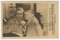 8r0918 FREAKS horizontal Spanish herald 1933 Olga Baclanova & Harry Earles, Tod Browning MGM classic!