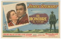 8r1016 MAN FROM LARAMIE Spanish herald 1956 James Stewart, Cathy O'Donnell, directed by Anthony Mann