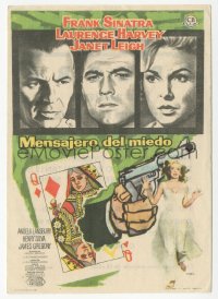 8r1020 MANCHURIAN CANDIDATE Spanish herald 1963 Frank Sinatra, Janet Leigh, cool different Mac art!