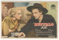 8r1077 PLAINSMAN horizontal style Spanish herald 1943 Gary Cooper & Jean Arthur, Buffalo Bill, rare!