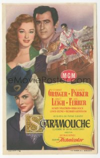 8r1105 SCARAMOUCHE Spanish herald 1953 Stewart Granger, Eleanor Parker, Janet Leigh, different!