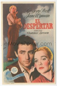 8r1188 YEARLING Spanish herald 1948 Gregory Peck, Jane Wyman, Claude Jarman Jr., classic!