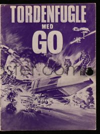 8r0302 THUNDERBIRDS ARE GO Danish program 1967 marionette puppets, cool different images!