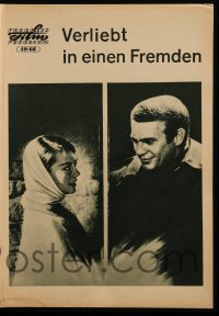 8r0027 LOVE WITH THE PROPER STRANGER East German program 1966 Natalie Wood, Steve McQueen, different!
