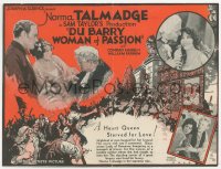 8r0361 DU BARRY WOMAN OF PASSION herald 1930 Norma Talmadge becomes mistress to King William Farnum!