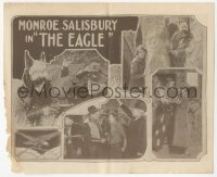 8r0364 EAGLE herald 1918 masked outlaw Monroe Salisbury in the title role, ultra rare!